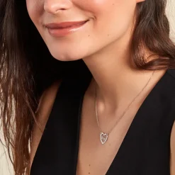 Best Histoire d'Or Collier Lovia Argent Blanc