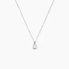 Outlet Histoire d'Or Collier Lynna Argent Blanc Oxyde De Zirconium