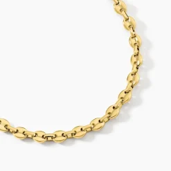 Sale Histoire d'Or Collier Maille Cadia acier doré