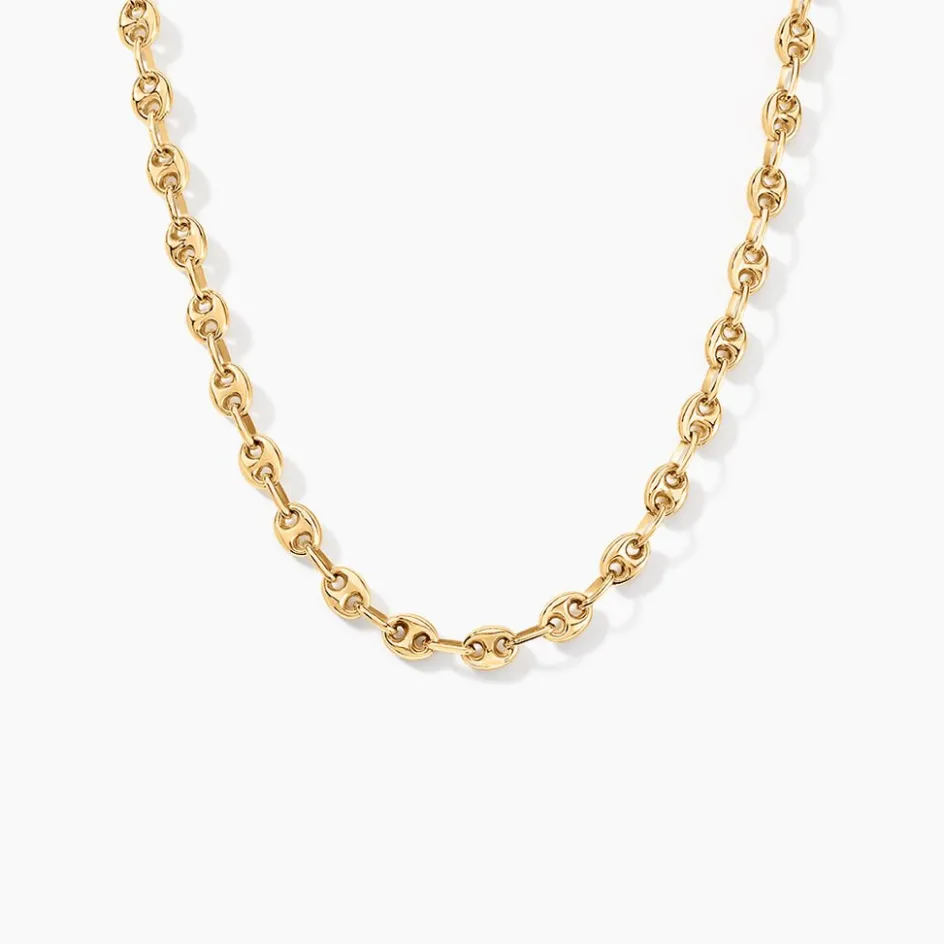 Hot Histoire d'Or Collier Maille Dami Maille Grain De Cafe or jaune