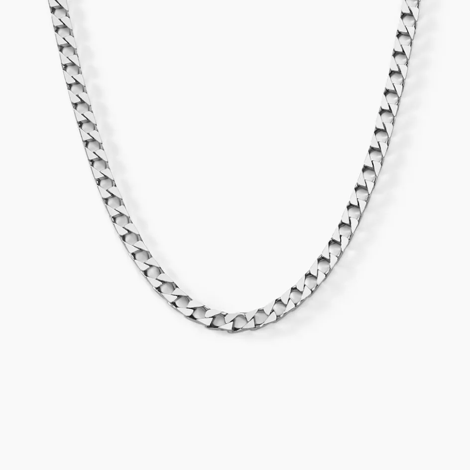 Best Histoire d'Or Collier Maille Santino Argent Blanc