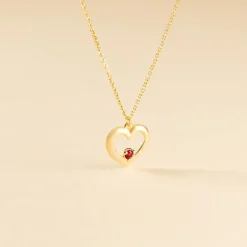 Best Histoire d'Or Collier Martella Or Jaune Rubis