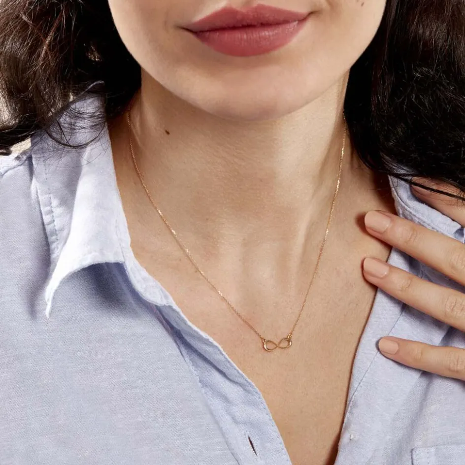 Clearance Histoire d'Or Collier Maryana Infini Or Jaune