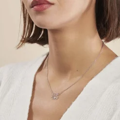 Clearance Histoire d'Or Collier Maylie Argent Blanc