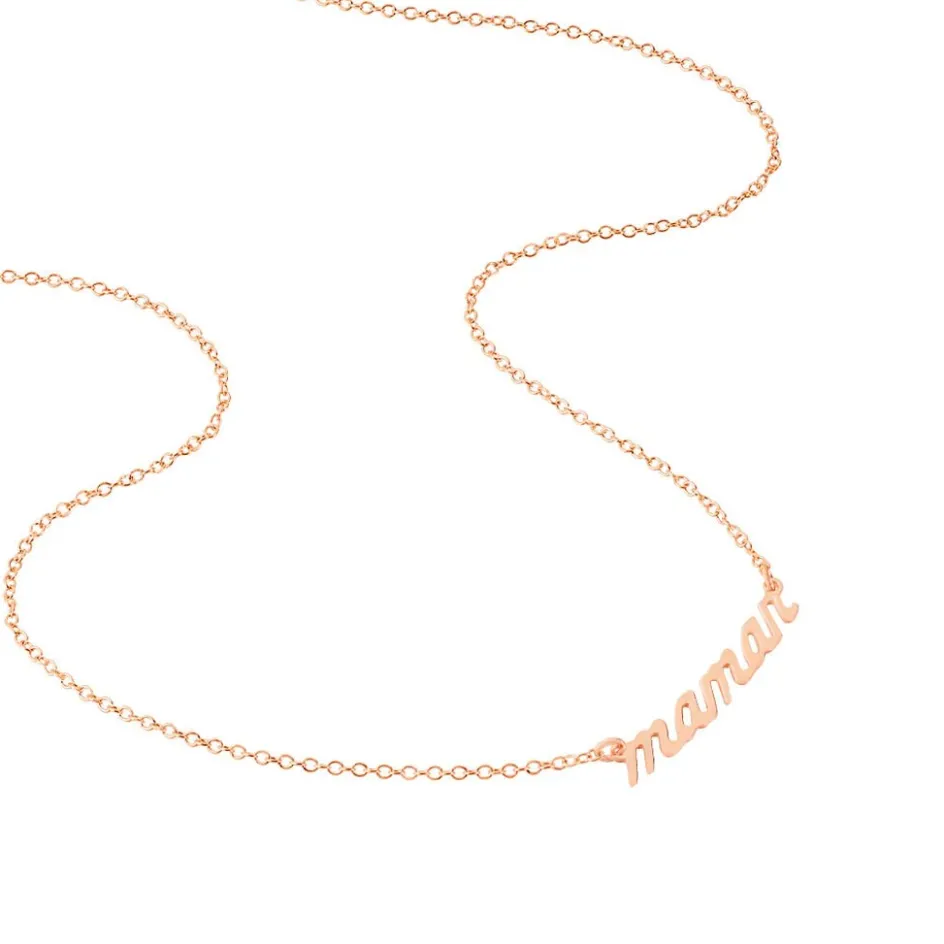 Clearance Histoire d'Or Collier Mendi Argent Rose
