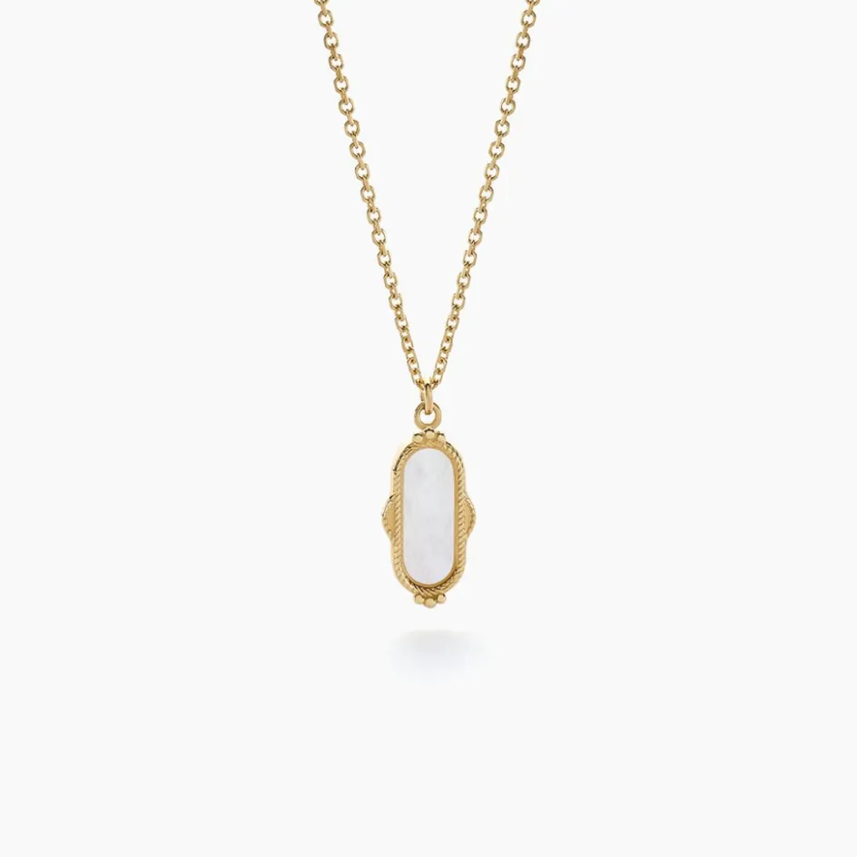 Histoire d'Or Collier Mirage Or Jaune Nacre or jaune nacre blanche
