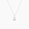 Outlet Histoire d'Or Collier Mélie Argent Blanc Oxyde De Zirconium
