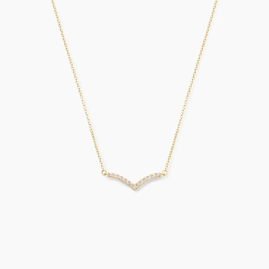 Outlet Histoire d'Or Collier Mohini Or Jaune Oxyde De Zirconium