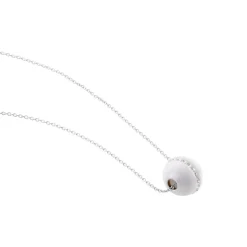 Histoire d'Or Collier Nina Cera Argent Blanc Strass Et Céramique* Colliers|Colliers