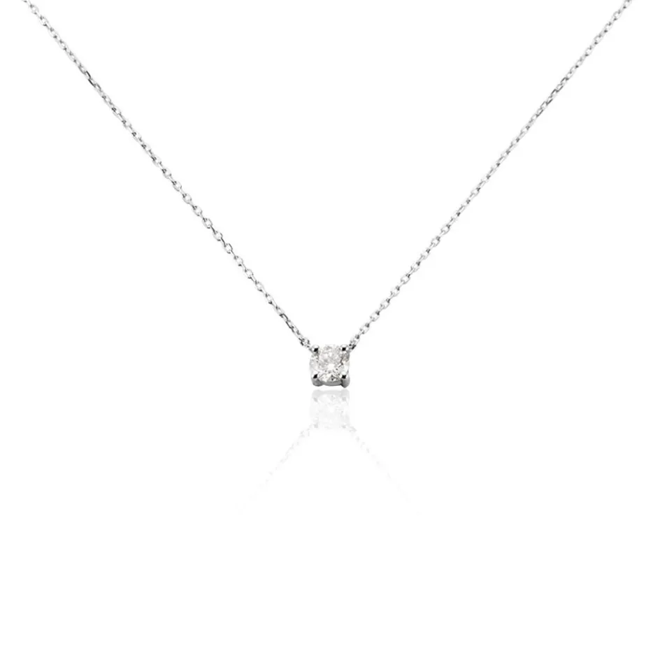Histoire d'Or Collier Or Blanc Aphrodite Diamant* Colliers|Colliers