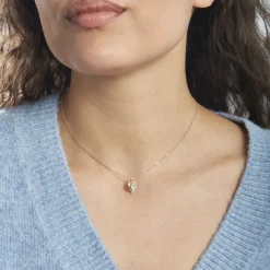 Discount Histoire d'Or Collier Or Blanc Lydia Oxydes De Zirconium or blanc oxyde