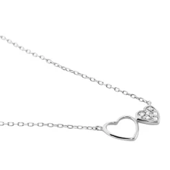 Best Histoire d'Or Collier Or Blanc Stacia Diamants