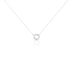 Histoire d'Or Collier Or Blanc Tresha Diamants* Colliers|Colliers