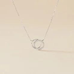 Histoire d'Or Collier Or Blanc Tresha Diamants* Colliers|Colliers