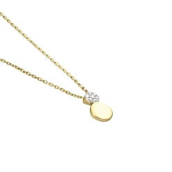 Best Histoire d'Or Collier Or Jaune Abihu Diamants