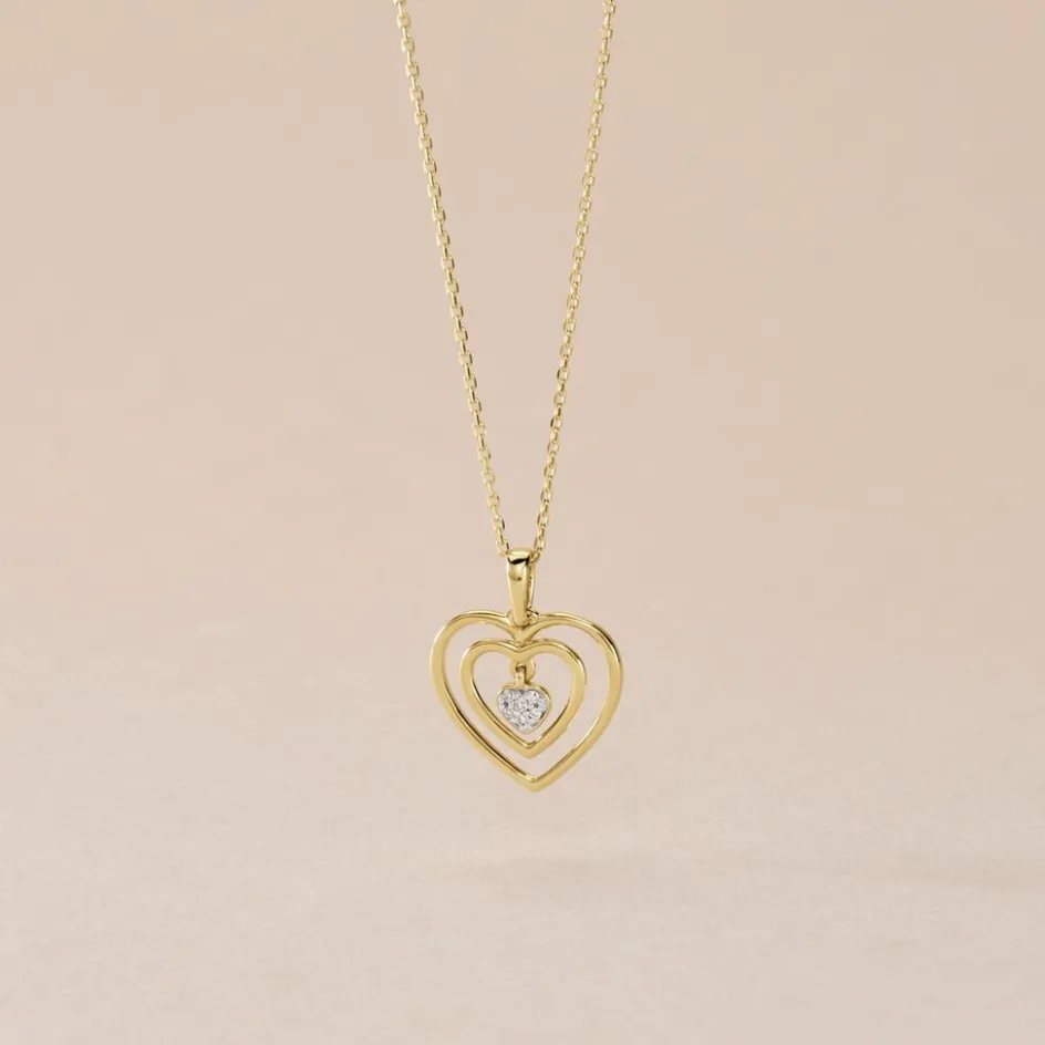 Best Histoire d'Or Collier Or Jaune Aleta Diamants