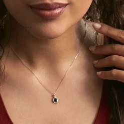 Histoire d'Or Collier Or Jaune Angelika Saphir* Colliers|Colliers