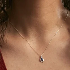 Histoire d'Or Collier Or Jaune Angelika Saphir* Colliers|Colliers