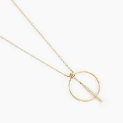 Best Histoire d'Or Collier Or Jaune Guda Oxyde De Zirconium