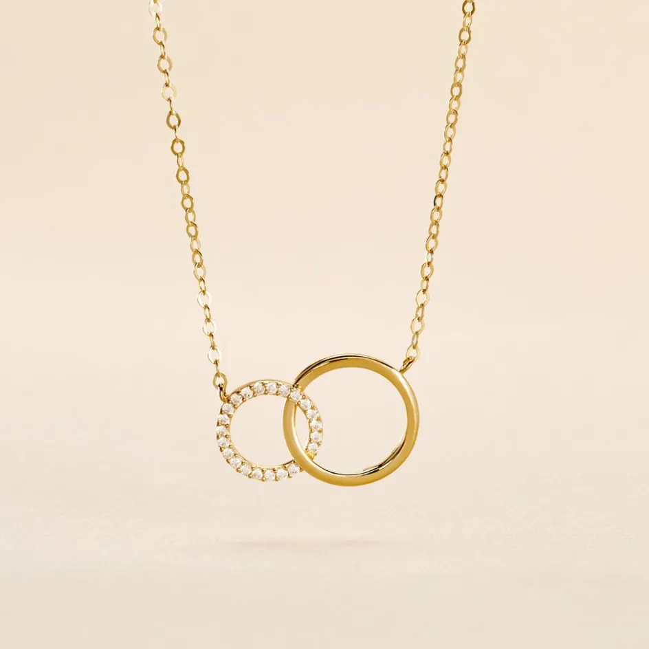 Histoire d'Or Collier Or Jaune Nesrine Oxydes* Colliers|Colliers