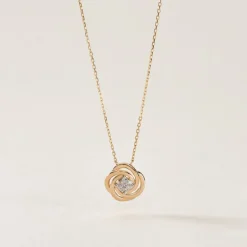 Clearance Histoire d'Or Collier Or Jaune Urlanie Diamants
