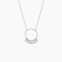 Outlet Histoire d'Or Collier Orida Argent Blanc Oxyde De Zirconium