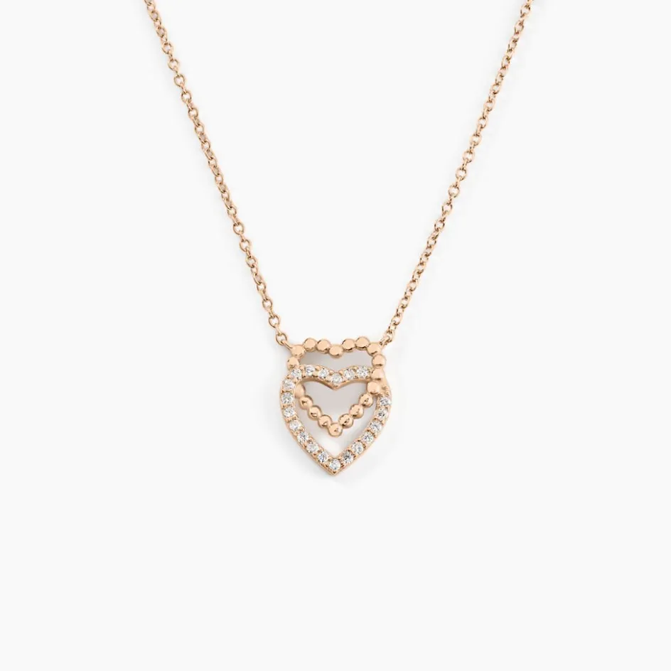 Outlet Histoire d'Or Collier Ottavia Argent Rose Oxyde De Zirconium