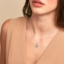 Sale Histoire d'Or Collier Parad'eyes Argent Blanc