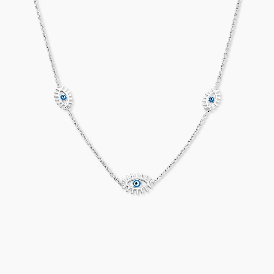 Clearance Histoire d'Or Collier Parad'eyes Argent Blanc