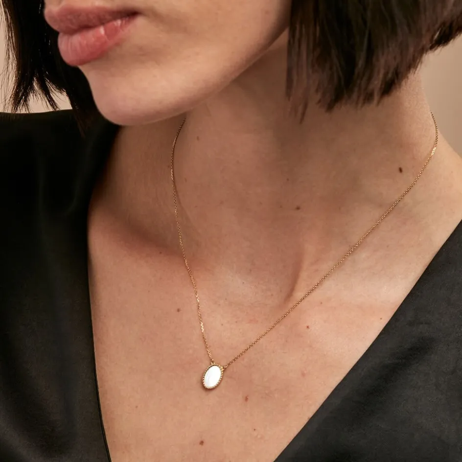 Histoire d'Or Collier Pernia Or Jaune Nacre* Colliers|Colliers