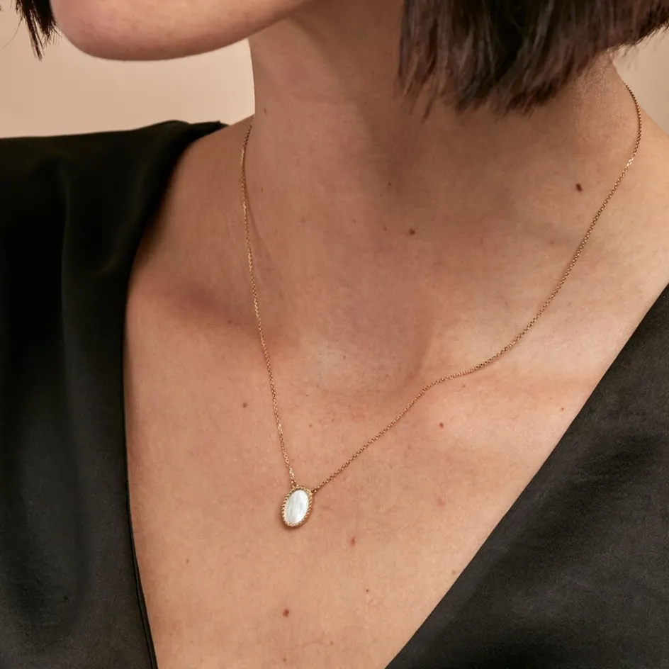 Histoire d'Or Collier Pernia Or Jaune Nacre* Colliers|Colliers