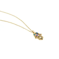 Sale Histoire d'Or Collier Plaqué Or Jaune Eumelia Oxydes De Zirconium