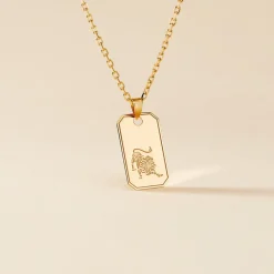 Outlet Histoire d'Or Collier Plaqué Or Quintien