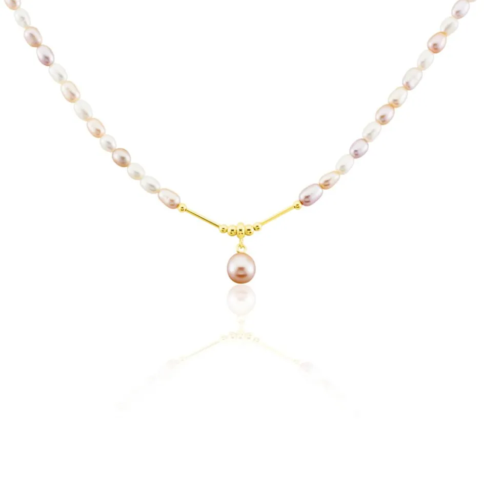 Histoire d'Or Collier Poire Or Jaune Perle De Culture* Colliers|Colliers