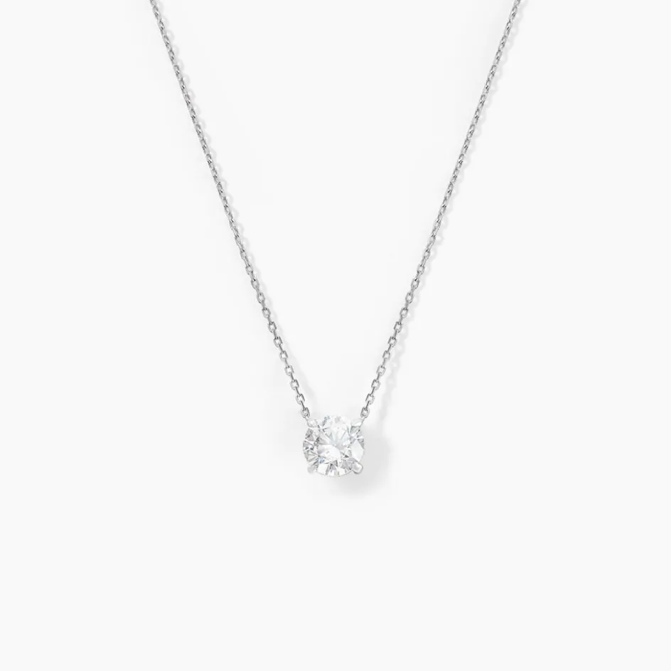 Best Histoire d'Or Collier Ponama De Zirconium or blanc oxyde