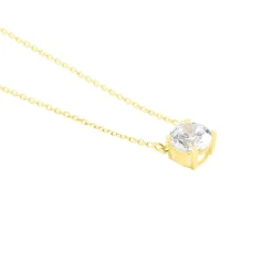Sale Histoire d'Or Collier Ponama De Zirconium or jaune oxyde