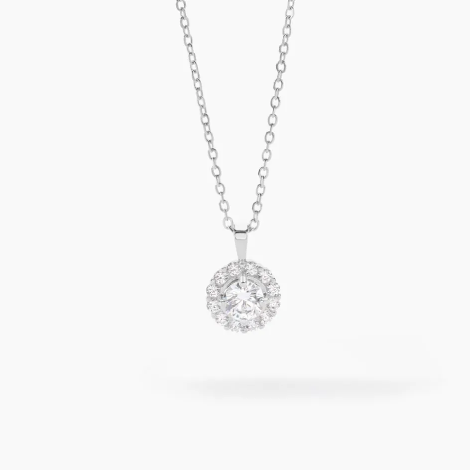 Sale Histoire d'Or Collier Princess Argent Blanc Oxyde De Zirconium