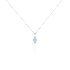 Histoire d'Or Collier Raquel Or Blanc Topaze* Colliers|Colliers