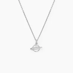Sale Histoire d'Or Collier Raven Argent Blanc