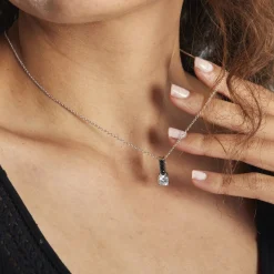 Sale Histoire d'Or Collier Regilla Argent Oxyde De Zirconium