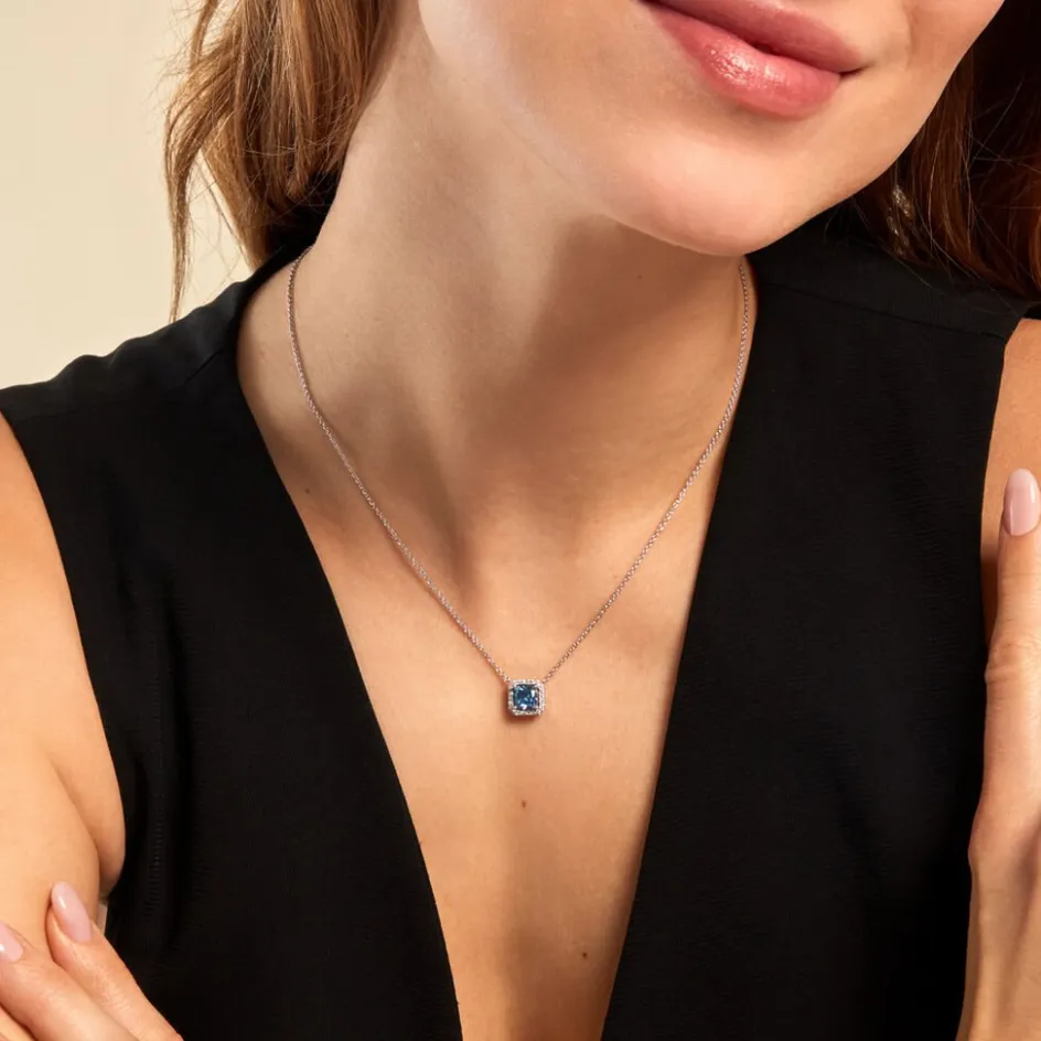 Histoire d'Or Collier Rio Argent Blanc Oxyde De Zirconium* Colliers|Colliers