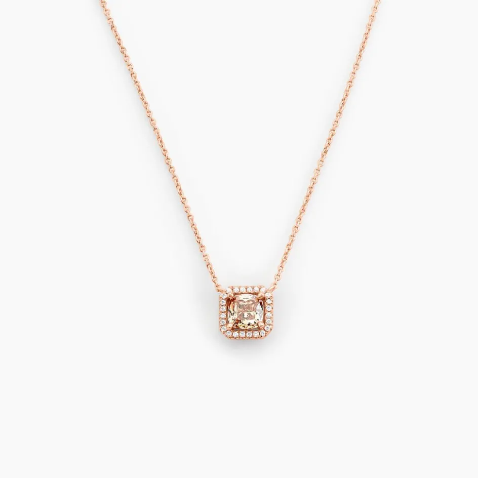 Hot Histoire d'Or Collier Rio Argent Rose Oxyde De Zirconium argent rose oxyde champagne