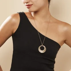 Best Histoire d'Or Collier Sautoir Acier Doré Rohan