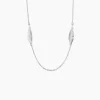 Sale Histoire d'Or Collier Sautoir Euriell Argent Blanc