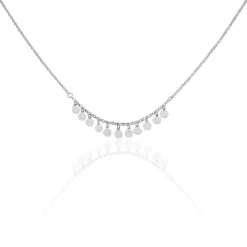 Outlet Histoire d'Or Collier Savahna Argent Blanc