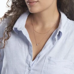 Outlet Histoire d'Or Collier Serres Argent Rose Oxyde De Zirconium