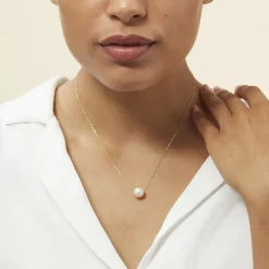 Histoire d'Or Collier Sissy Or Jaune Perle De Culture* Colliers|Colliers