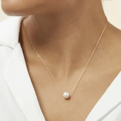 Histoire d'Or Collier Sissy Or Jaune Perle De Culture* Colliers|Colliers