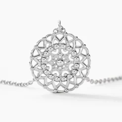 Best Histoire d'Or Collier Sophina Argent Blanc