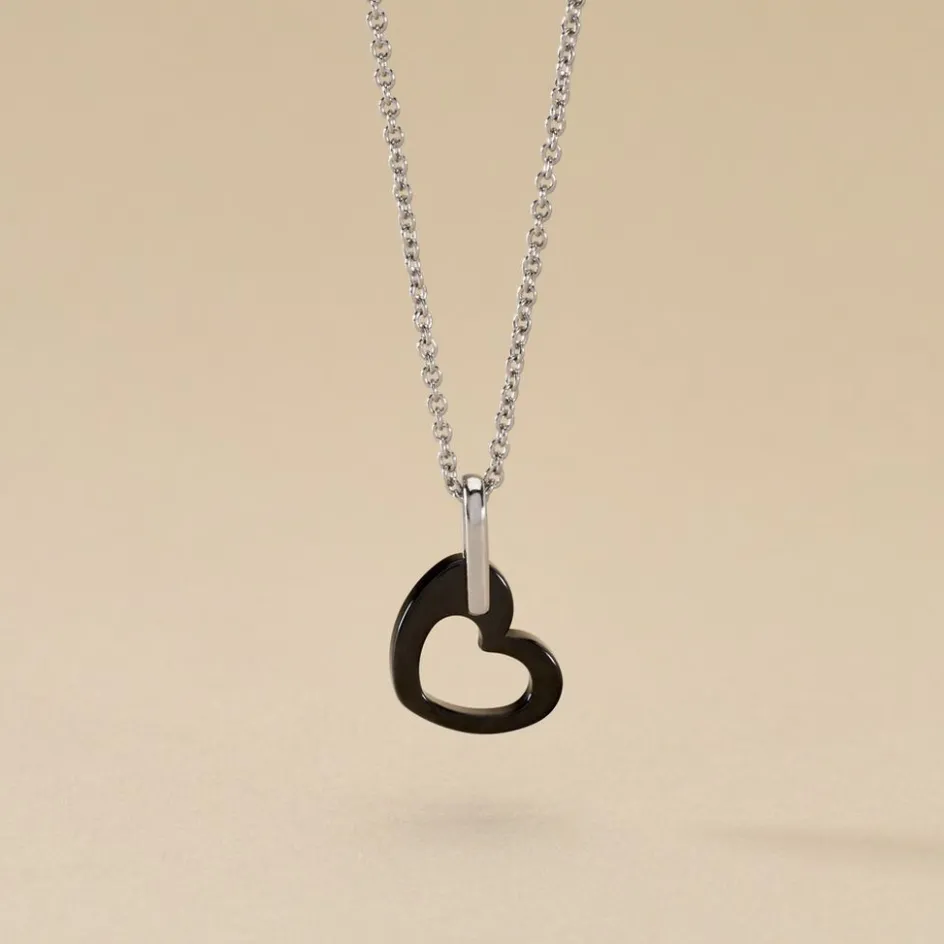 Best Histoire d'Or Collier Sumeyra Argent Blanc Céramique Et Oxyde De Zirconium